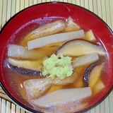 お盆郷土料理　あんかけ精進おつゆ